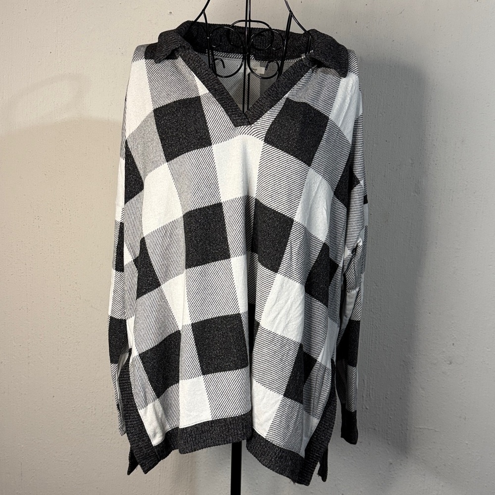 Maurice's Buffalo Plaid Lightweight Pullover Jacket Size L